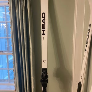 HEAD World Cup Rebels i.SG RD 213 cm Racing Skis With Bindings Max Din 20 (Used)