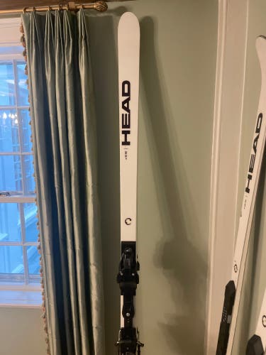 HEAD World Cup Rebels i.SG RD 213 cm Racing Skis With Bindings Max Din 20 (Used)