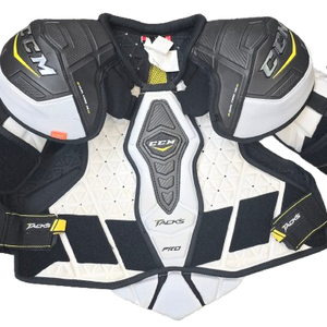 CCM Ultra Tacks Pro Shoulder Pads Medium Pro Stock Used NHL (2) (14399)