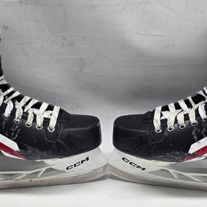 CCM Jetspeed FT4 Pro Stock Hockey Skates 10 R USED NCAA Team USA (14400)