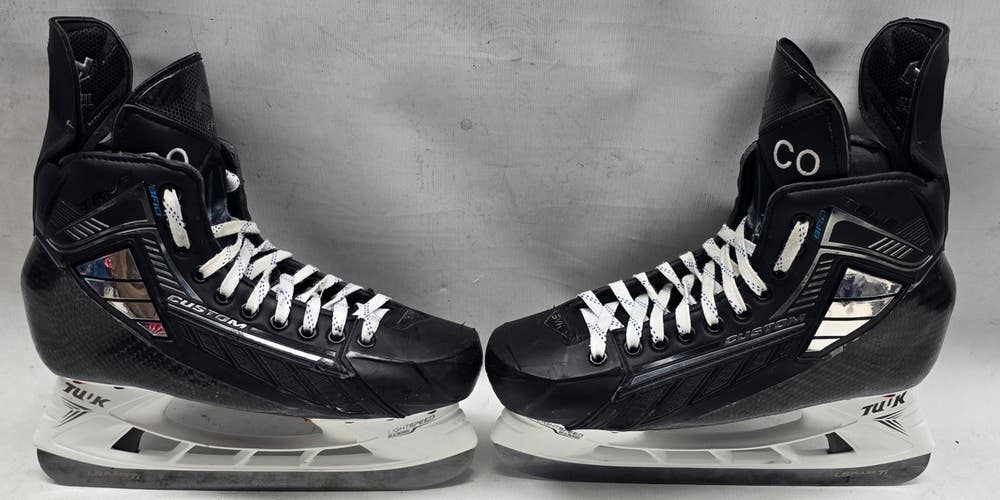 TRUE Custom Pro Stock Skates Size 8 Used NCAA (14401)