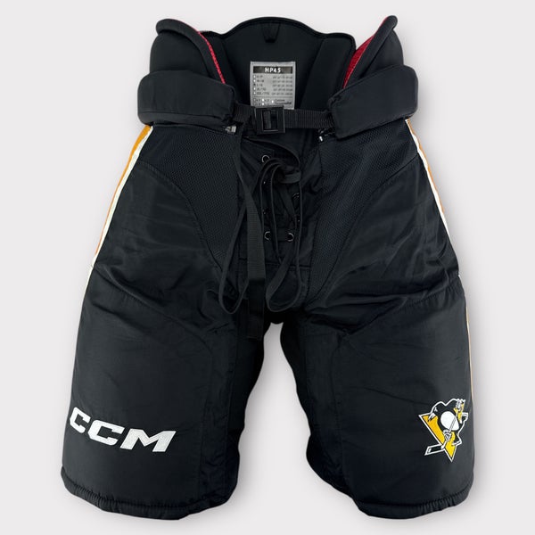 Pro Stock Used Large CCM HP45 Pittsburgh Penguins Hockey Pants