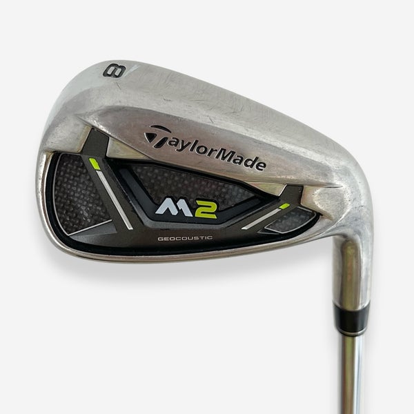 Taylormade M2 8 Iron Right Handed Stiff Flex Steel KBS Max Shaft