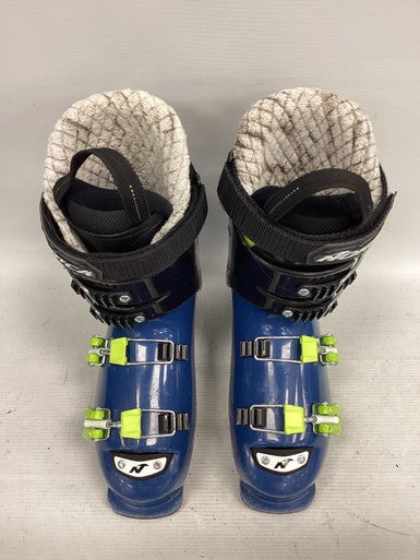 Used Nordica GPX TEAM Boys DH Ski Boot Navy Blue 230 MP - J05 - W06 11851-S000037795