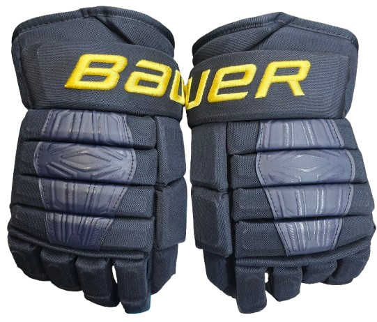 Bauer Pro Series Custom Pro Stock Hockey Gloves 14" 4 Nations New Sweden SON (14412)