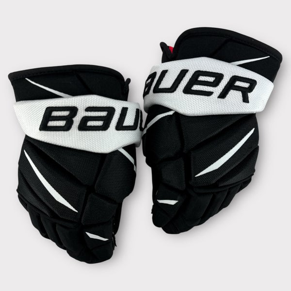 Pro Stock Used 13" Bauer Vapor 2X Pro Pittsburgh Penguins Hockey Gloves