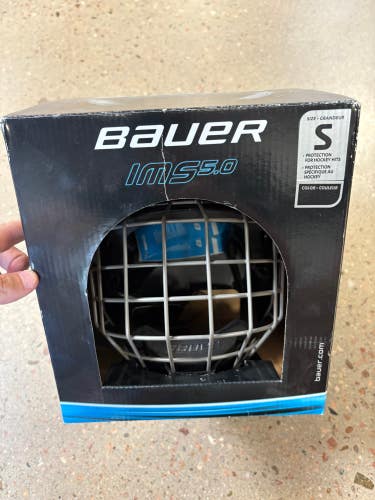 Black Small Bauer IMS 5.0 Helmet (New)