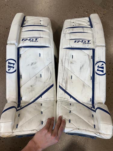 36+1.5" Senior Warrior Ritual GT Pro Goalie Leg Pads (Used)