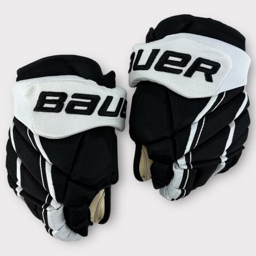 Pro Stock Used 13" Bauer Vapor 1X Pro Lite Pittsburgh Penguins Hockey Gloves