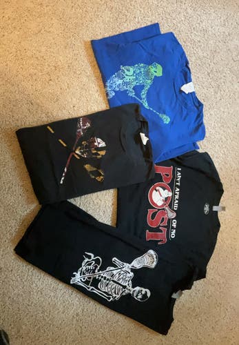 Boys size 10 lacrosse shirts