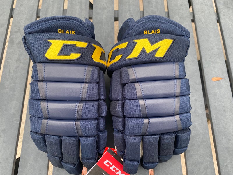 CCM HG97 Pro Stock Hockey Gloves 14" ST LOUIS BLUES 37927