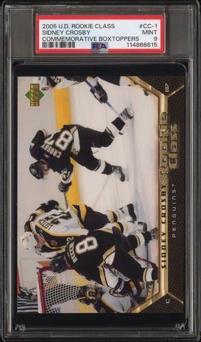 2005 Upper Deck Rookie Class #CC-1 Sidney Crosby PSA 9 Mint