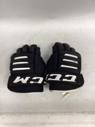 Used CCM TACKS 4R2 Youth Gloves Black 9" 11851-S000037781