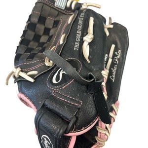 Used Rawlings FASTPITCH BB/SB Glove RH Throw Black And Pink 11 1/2" 11862-S000090612