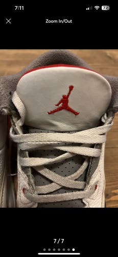 Kid's 3K (Toddler) Air Jordan 3 Shoes (Used)
