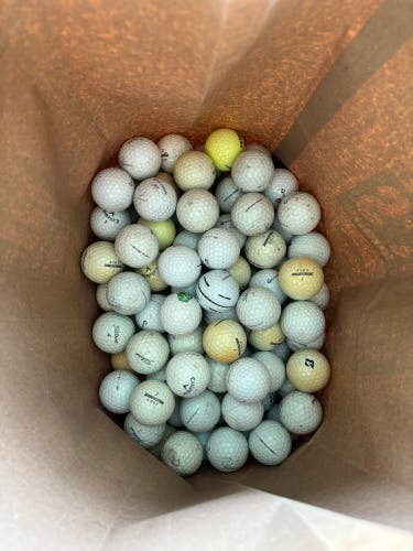 100 Assorted Golf Balls