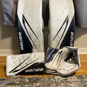 35" 2023 Bauer Hyperlite 2 Regular Goalie Full Set (Used)