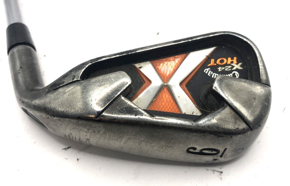 Callaway X24 Hot 6 Iron RH Uniflex Flex Steel Shaft Golf Pride MultiCompound