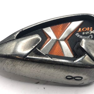 Callaway X24 Hot 8 Iron RH Uniflex Flex Steel Shaft Golf Pride MultiCompound