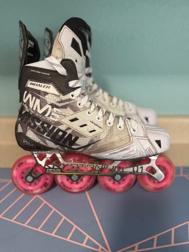 Mission Inhaler WM01 Inline Skates Regular Width Size 7.5 (Used)