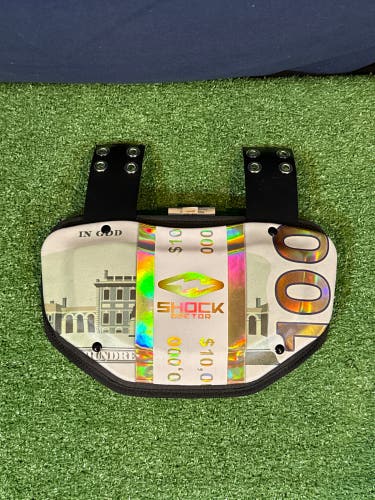 New Shock Doctor Gold “Money Bands” Adult Football Back Plate