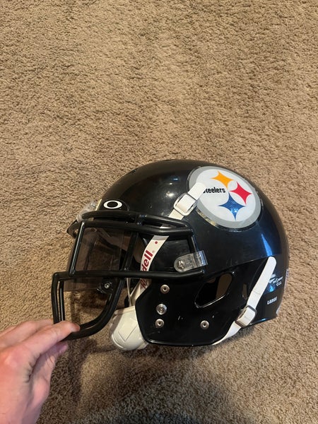 Pittsburgh Steelers Full-Size Football Helmet – Schutt DNA Recruit w/ Oakley Visor