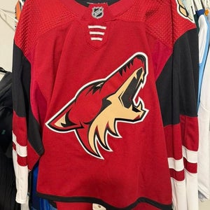Arizona Coyotes Pro Stock Adidas NHL Goalie Cut 58G Jersey Brand new