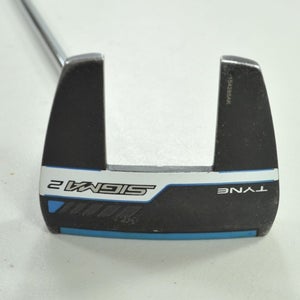 Ping Sigma 2 Tyne 33" Adjustable Length Putter Right Slight Arc Steel # 197202