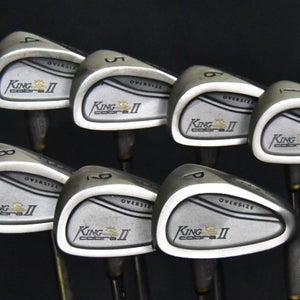 KING COBRA II OVERSIZE IRONS SET 3-9, PW IRONS REGULAR FLEX, RH, SHAFT 38" (5I)
