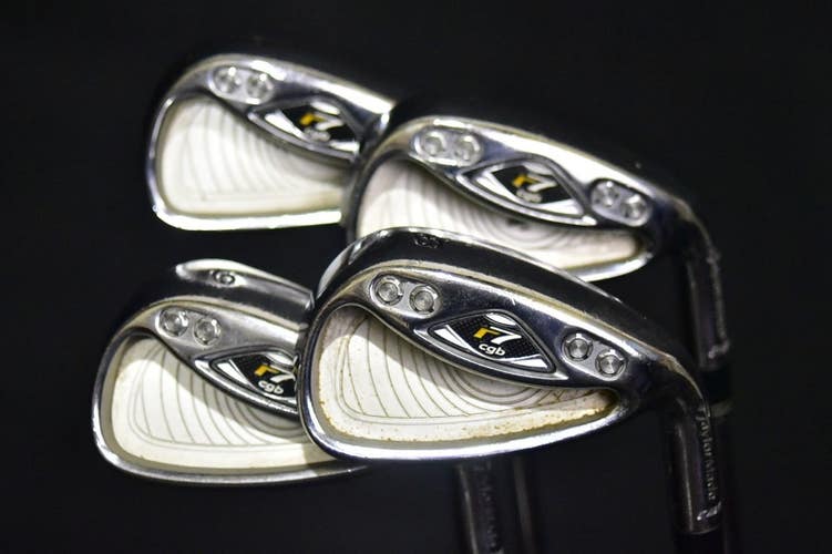 TAYLORMADE R7 CGB IRONS SET 6-9 IRONS REGULAR FLEX, RH, SHAFT 38" (6I)