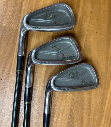 Cobra King Cobra LH 3 Irons SNR Flex Graphite Shaft (#3,5,8) Golf Pride grips