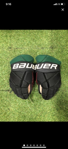 PRO Bauer Coyotes Gloves 13" Pro Stock #91 (Used)