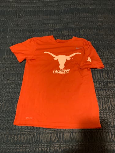 University of Texas Men’s Lacrosse Player Issued Game Day Shooter