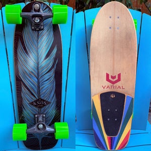 Carver Skateboards - Taylor Knox Quill C7 Complete Surf skateboard ABEC11 Wheels