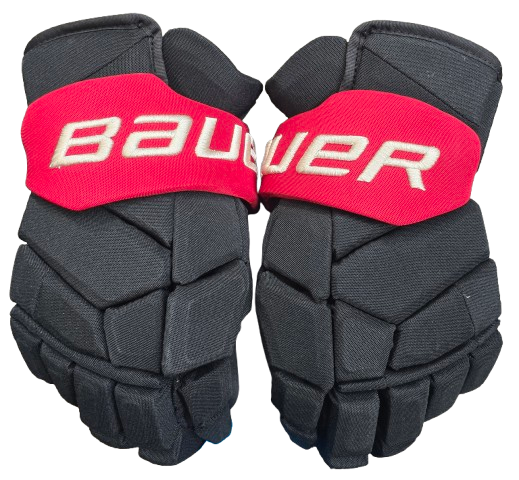 Bauer Supreme Mach Custom Pro Stock Hockey Gloves 14" 4 Nations New Canada SON (14413)