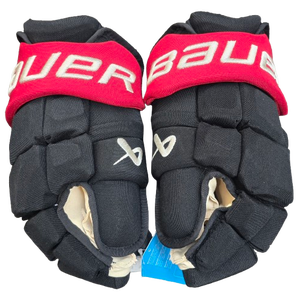 Bauer Supreme Mach Custom Pro Stock Hockey Gloves 15" 4 Nations New Canada SON (14414)