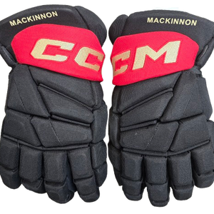 CCM Jetspeed FT8 Pro Custom Pro Stock Hockey Gloves 13" 4 Nations Canada NEW Mackinnon (14416)