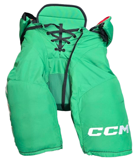 CCM HP45 Custom Pro Stock Hockey Pants Medium Minnesota Wild Reverse Retro NHL USED (14420)