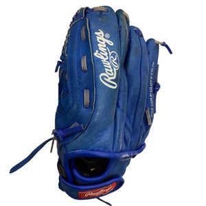 Used Rawlings HIGHLIGHT SERIES BB/SB Glove LH Throw Royal Blue 11 1/2" 11884-S000052606
