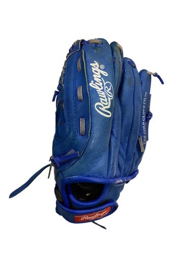 Used Rawlings HIGHLIGHT SERIES BB/SB Glove LH Throw Royal Blue 11 1/2" 11884-S000052606