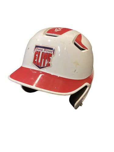 Used Easton BASEBALL HELMET Batting Helmet No Mask White LG 11884-S000052608