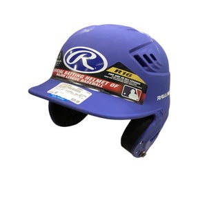 Used Rawlings BASEBALL HELMET Batting Helmet No Mask Navy Blue MD 11884-S000052602