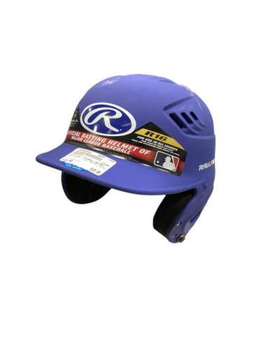 Used Rawlings BASEBALL HELMET Batting Helmet No Mask Navy Blue MD 11884-S000052602
