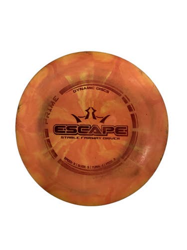 Used Dynamic Discs PRIME ESCAPE Disc Golf Driver Orange 11884-S000052591