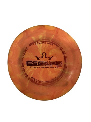 Used Dynamic Discs PRIME ESCAPE Disc Golf Driver Orange 11884-S000052591