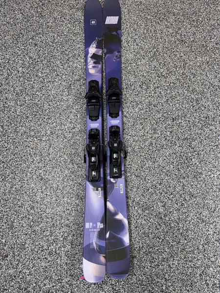 Unisex Armada ARV 84 159 cm Park Skis With Bindings Max Din 10 (Used)