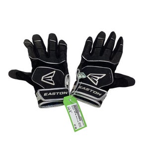 Used Easton BB/SB Batting Gloves Black XL 11347-S000255253