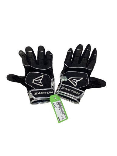 Used Easton BB/SB Batting Gloves Black XL 11347-S000255253
