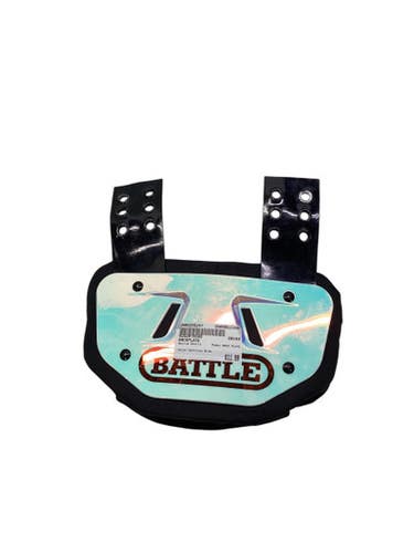 Used Battle Sports BACK PLATE Football Accessory Carolina Blue 11347-S000255247