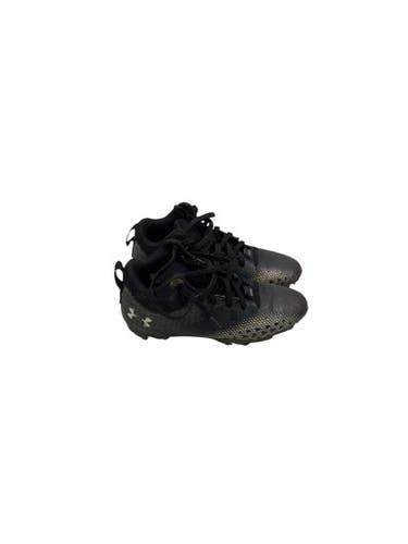 Used Under Armour Jr FB Cleats Black Junior 04.5 11347-S000255246